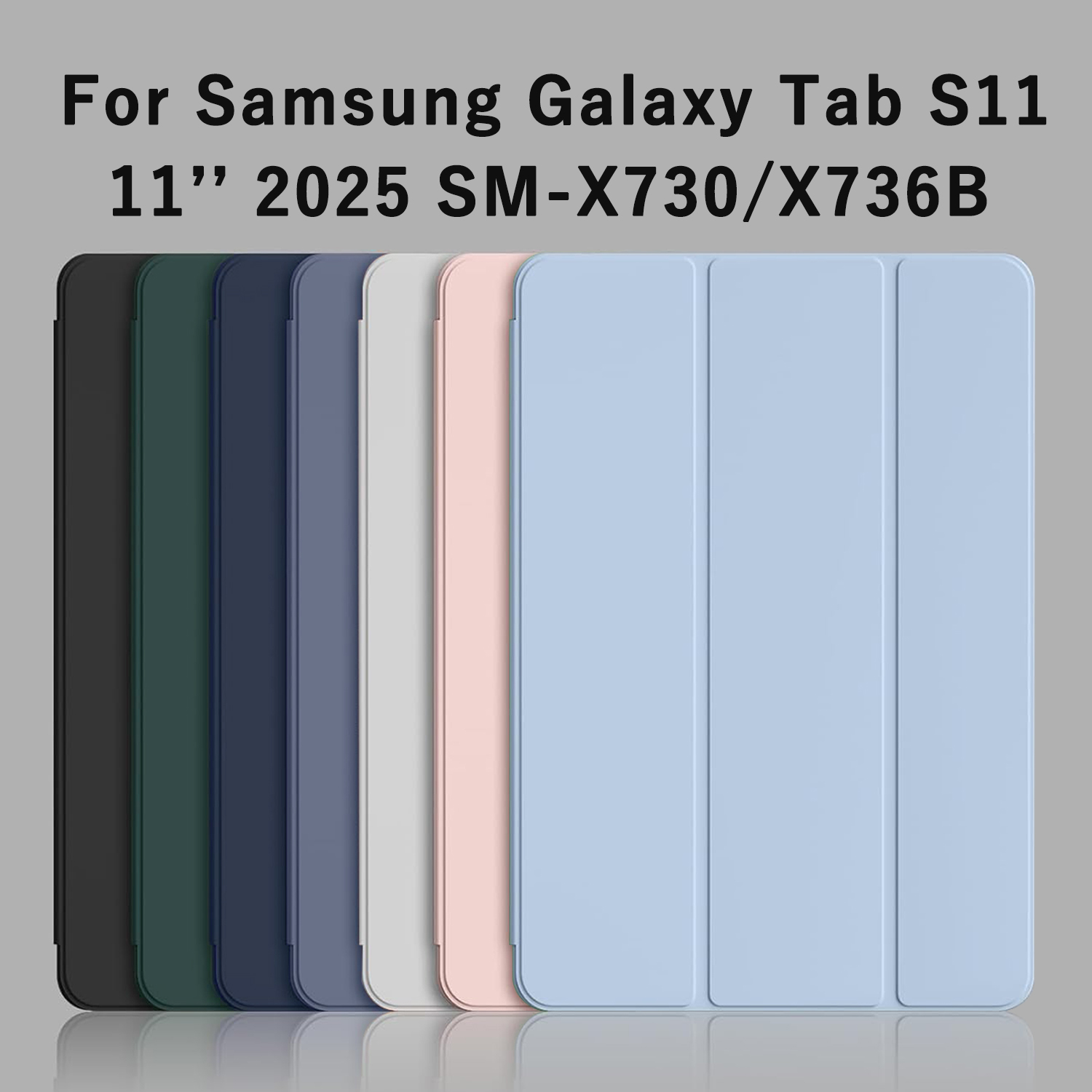 Tablet Accessories Samsung - Etui z klapką, składane na trzy