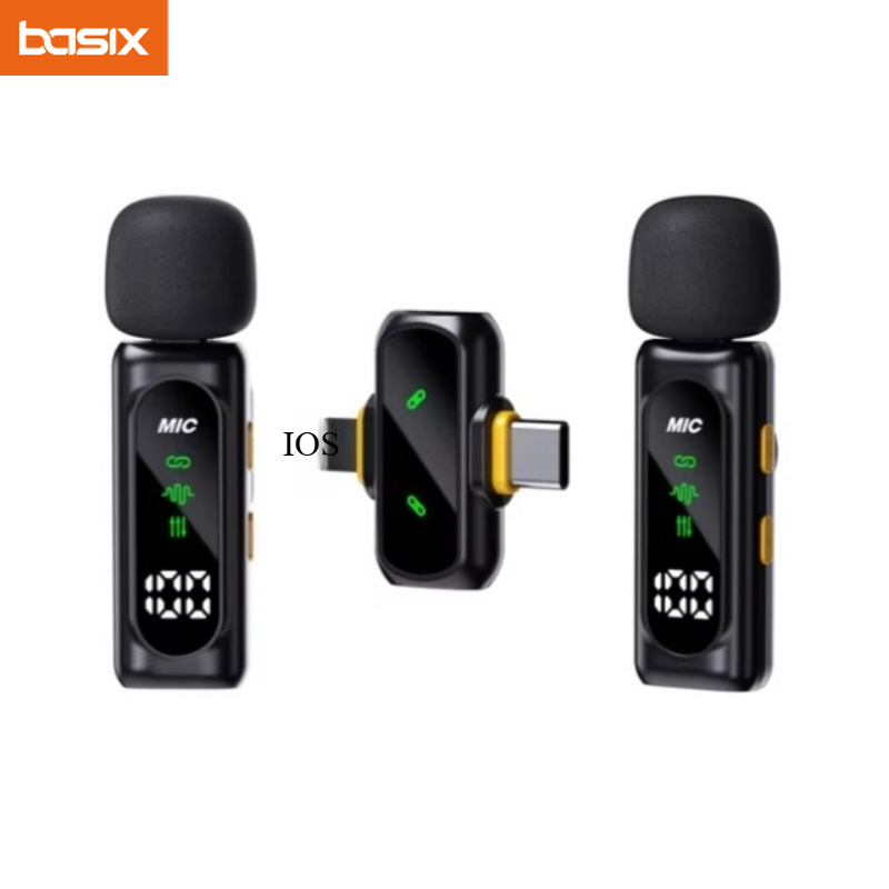 Android Tablet Gaming Accessories - Mini Bezprzewodowy Mikrofon Krawatowy do iPhone'a