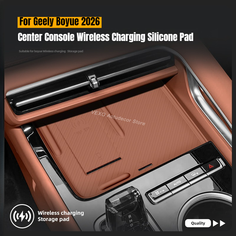 Wireless Charging Pad - Silikonowa podkładka do bezprzewodowego ładowania w