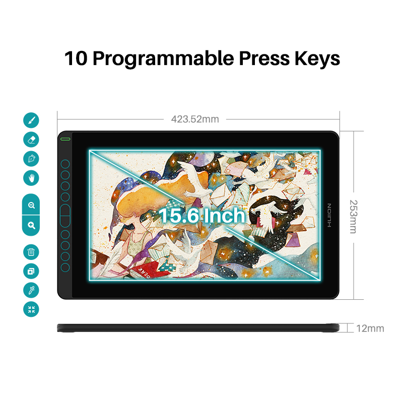 HUION New Arrival Kamvas 16(20 – Huion Tablet Accessories recenzja i cena