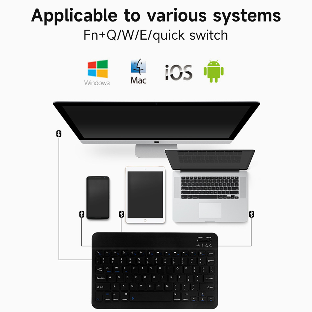 Bluetooth klawiatura dla IOS A – Tablet Accessories Samsung recenzja i cena