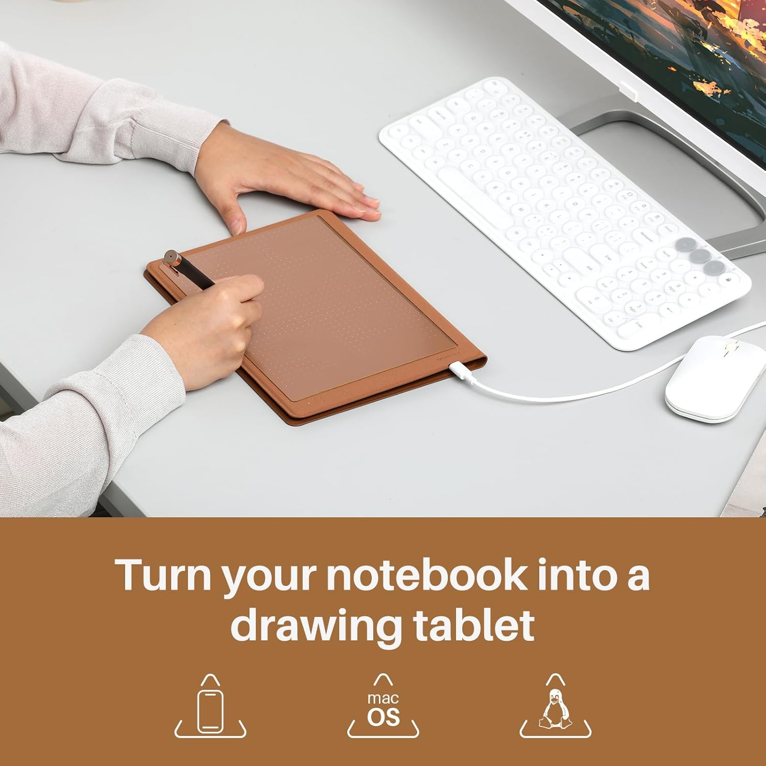 HUION Note 2-w-1 Cyfrowy Notat – Huion Tablet Accessories recenzja i cena