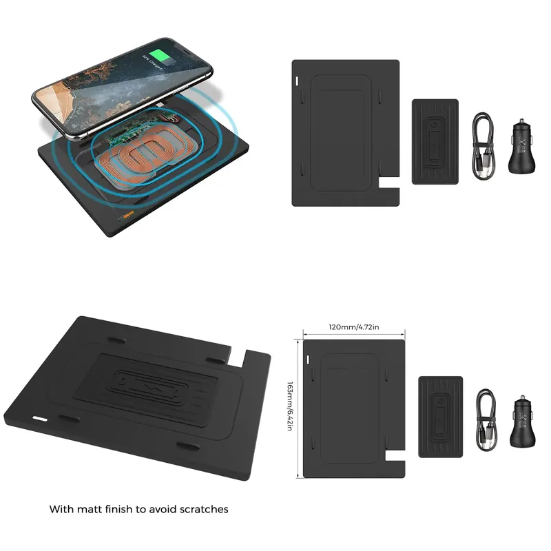 Bezprzewodowa ładowarka samoch – Wireless Charging Pad recenzja i cena