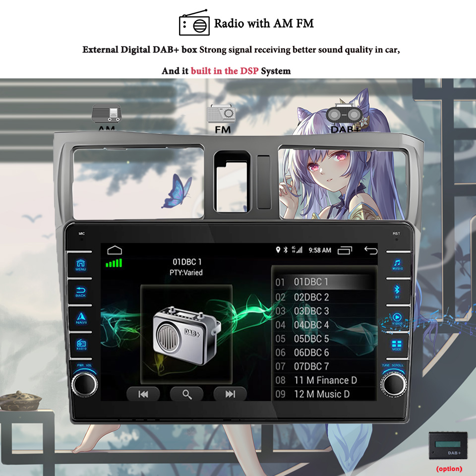8G+128G Android 14 dla Nissan  – Tablet Danish Mobile & Accessories Faisalabad recenzja i cena