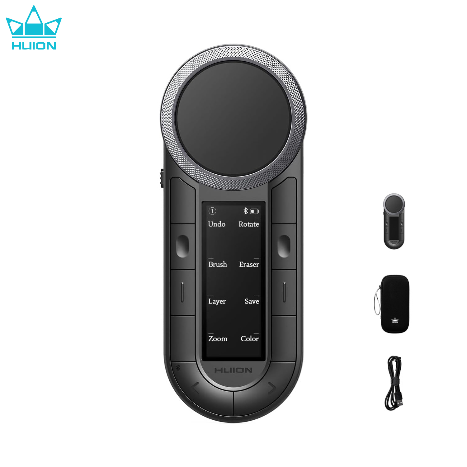 Huion Keydial Remote Dwukanało – Huion Tablet Accessories recenzja i cena